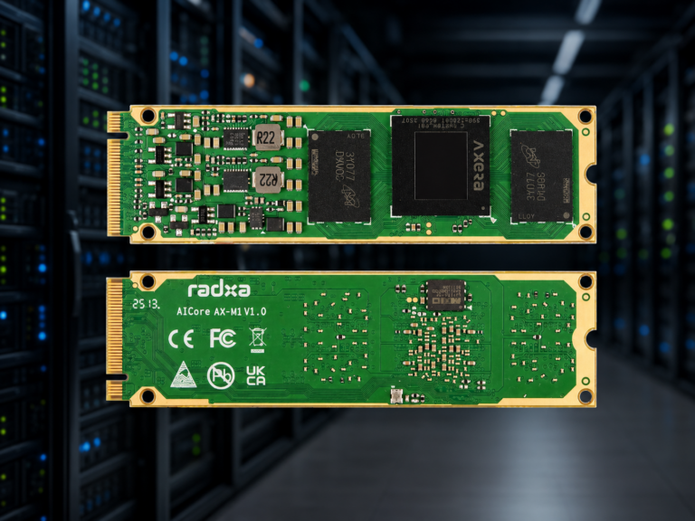 Running on-device AI on the Rock Pi 4B+ with the Radxa AICore AX-M1
