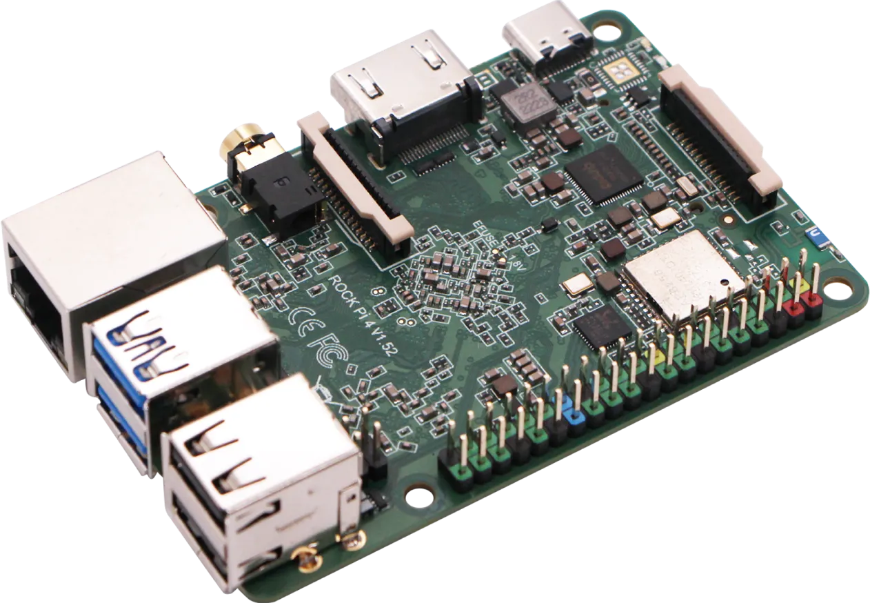 Radxa ROCK Pi 4B+ single board computer