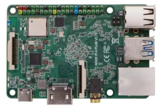 Radxa Rock Pi 4B Plus (4GB / 64GB eMMC)