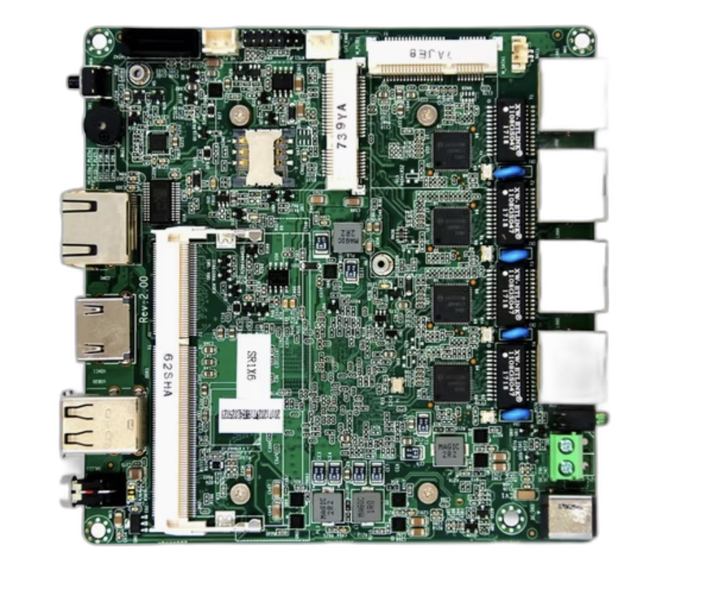 Intel J1900 Quad-Core 4-LAN Fanless Mini PC / Firewall Appliance — 4GB DDR3 + 64GB SSD - Image 2