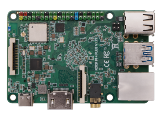Radxa Rock Pi 4B Plus (2GB / 32GB eMMC)